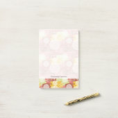Florentieel patroon 2 post-it® notes (Op bureau)