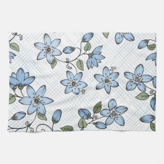 Florentieel patroon 2 theedoek (Horizontaal)