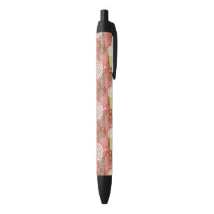Florentieel patroon 2 zwarte inkt pen