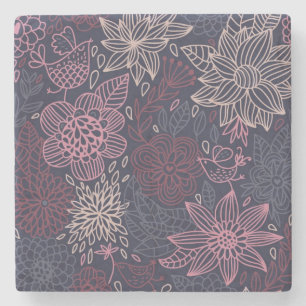 Florentieel patroon 4 2 stenen onderzetter