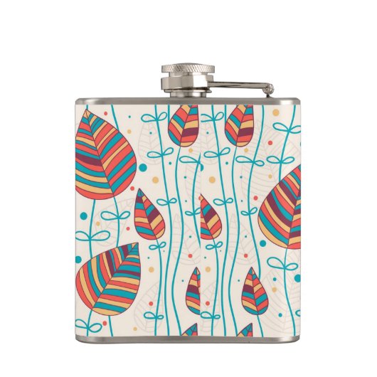 Florentieel patroon 5 2 heupfles (Achterkant)