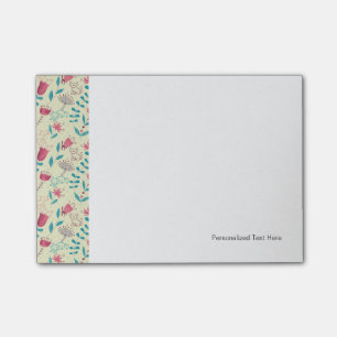 Florentieel patroon met cartoon katten post-it® notes