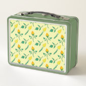 Florentijn met gele roos en tulpbloemen (Achterkant)