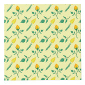 Florentijn met gele roos en tulpbloemen kubus (Rechts)