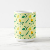 Florentijn met gele roos en tulpbloemen magische mok (Midden)