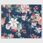 Florentijn met rozen en bloemen met v cadeaupapier (Vlak)