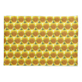 Florentijn van de grote gele zonnebloem kussensloop (Achterkant-Links)