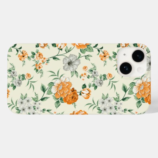 Florentijn, zacht gele tuin Case-Mate iPhone case (Achterkant (horizontaal))