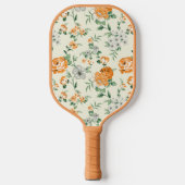 Florentijn, zacht gele tuin pickleball paddle (Voorkant)