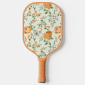 Florentijn, zacht gele tuin pickleball paddle (Achterkant)