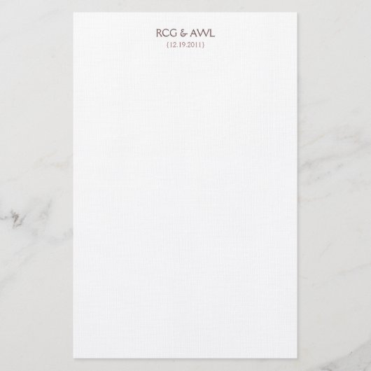 Florentijns :: Roos Taupe :: Stationery Briefpapier (Voorkant)