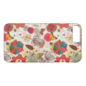 Florentijnse patroon in retrorestandaard 4 Case-Mate iPhone case (Achterkant (Horizontaal))
