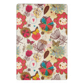 Florentijnse patroon in retrorestandaard 4 mini klembord (Achterkant)