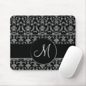  Florentine Damask (Monogram) (Wit) Muismat (Met muis)