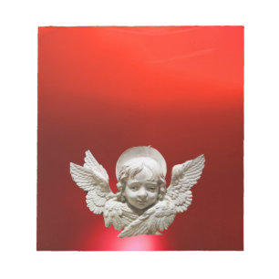 FLORENTINE RENAISSANCE ANGEL, Red Notitieblok