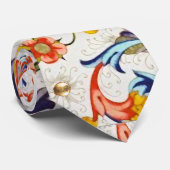 FLORENTINE RENAISSANCE FLORAL SWIRLS, FLOWERS STROPDAS (Opgerold)