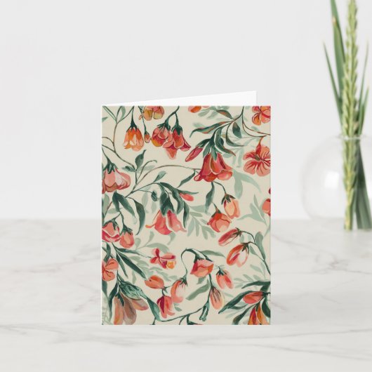 Flores 1 notitiekaartje (Voorkant)