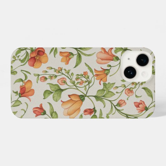 Flores 2 iPhone hoesje (Achterkant horizontaal)