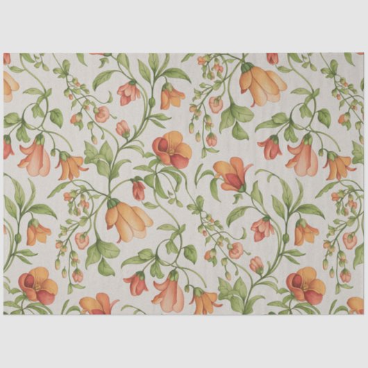 Flores 2  tissuepapier (Voorkant)