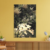 Flores amarelas canvas afdruk (Insitu (Woonkamer))