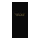 Flores aquarelles | Menu Service Tarifs Salon (Dos)