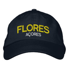 Flores Azoren geborduurd Pet