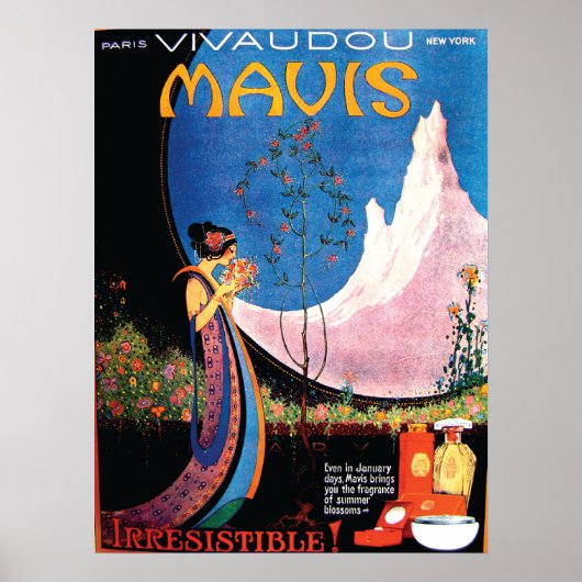 Flores d'été Art déco pour Mavis 1920 (Devant)