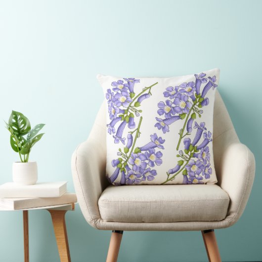 Flores do Brasil jacaranda Kussen (Stoel)