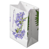 Flores do Brasil jacaranda Medium Cadeauzakje (Voorkant Gekanteld)
