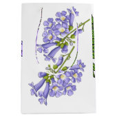 Flores do Brasil jacaranda Medium Cadeauzakje (Voorkant)
