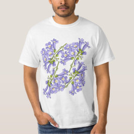 Flores do Brasil jacaranda T-shirt