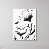 Flores do Silêncio Canvas Afdruk (Voorkant)