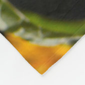 Flores en mi hierbas bloemen in mijn onkruid fleece deken (Hoek)