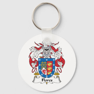 Flores Family Crest Sleutelhanger
