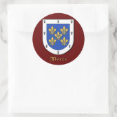 Flores Family Shield Stickers (Tas)