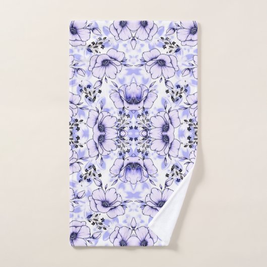 Flores Flutuantes (Serviette à main)