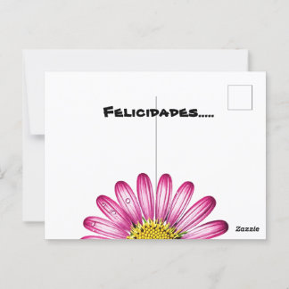 flores gérbera briefkaart