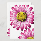 flores gérbera kaart (Voorkant / Achterkant)