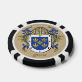Flores Heraldic Arms Pokerchips (Enkel)