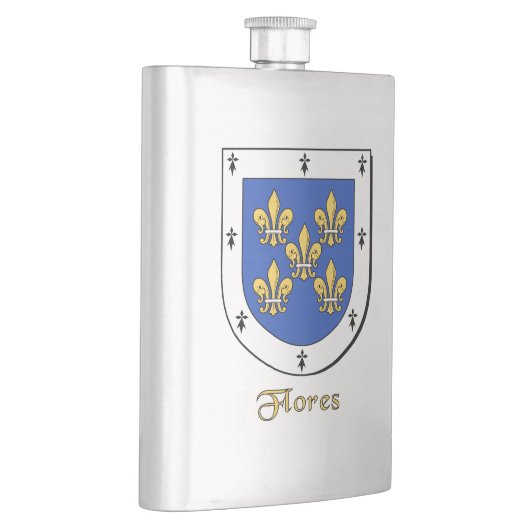 Flores Heraldic Shield Flacon (Rechts)