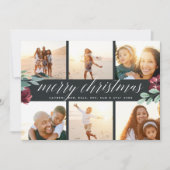 Flores hivernales | Carte Vacances Multiphoto (Devant)