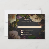 Flores Moody vintages sur RSVP noir (Devant)