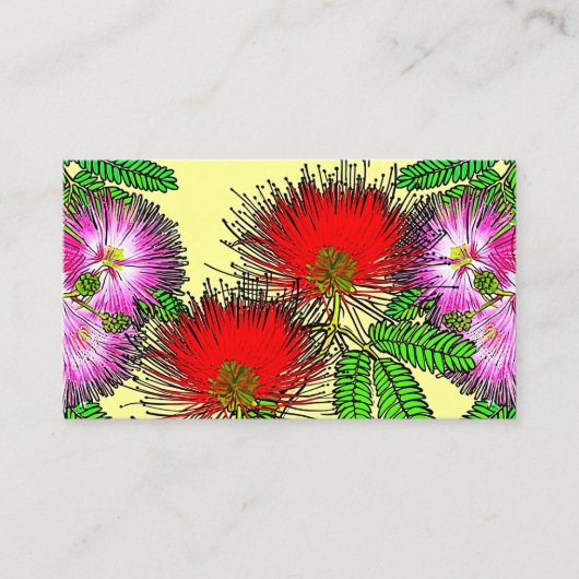 Flores nativas do Brasil Visitekaartje (Voorkant)