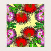 Flores nativas do Brasil Visitekaartjes (Buitenkant ongevouwen)