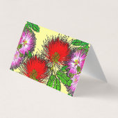 Flores nativas do Brasil Visitekaartjes (Achterkant)