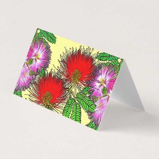 Flores nativas do Brasil Visitekaartjes (Voorkant)