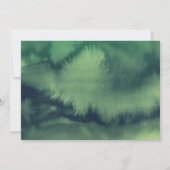 Flores roses CINQ | Invitation de fête du 5e anniv (Dos)