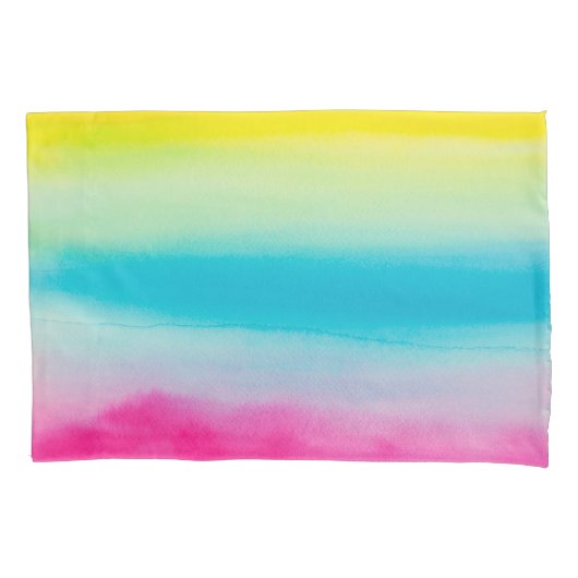 Florescerende regenboogkleuren kussensloop (Voorkant)