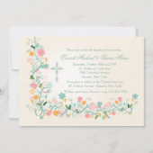 Floret Corner Invitation religieuse (Devant)