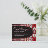 Florettes RedWhite grand Carte de visite (Debout devant)